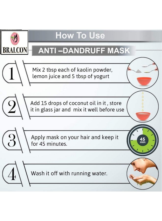 BRALCON Kaolin Clay Powder - 100g | Chinni Mitti Powder for Face Pack, Skin Care | 100% Natural & Original Kaolin Clay Powder For Healthy Hair & Skin| Skin Whitening, Remove Blackheads, Acne - Image 5