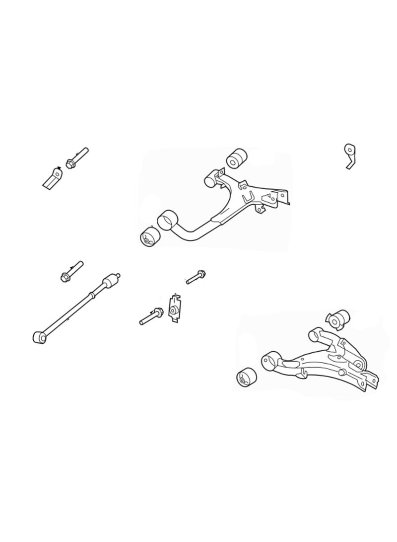 Range Rover REAR UPPER SUSPENSION ARM BUSH ORIGINAL - Image 2