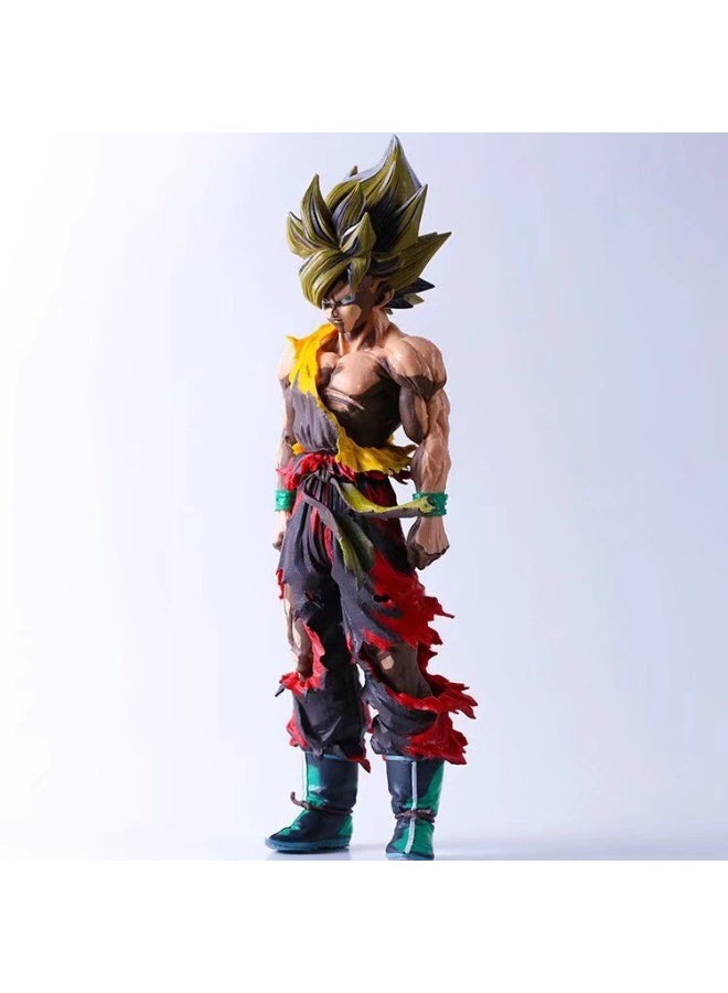 هالامودو التنين الكرة سوبر ساي روك غوكو دمية سوداء سطح المكتب وجهاز كمبيوتر حالة الديكور - Image 3