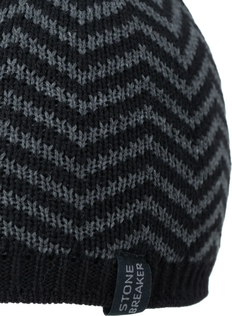 اوبلاند Men's Winter Thick Beanie Cotton Carlo Model Keeps Warm Flexible Windproof Comfortable Design