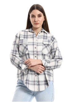 Gray check shirt - pzsku/Z702B1715EDEBB7179C16Z/45/_/1709722164/20cc328c-b6e0-497a-9ac6-02d937cbfade