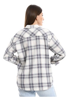 Gray check shirt - pzsku/Z702B1715EDEBB7179C16Z/45/_/1709722165/2891bae4-613f-4dcf-851d-eeeab9bbb3e5