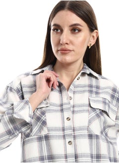 Gray check shirt - pzsku/Z702B1715EDEBB7179C16Z/45/_/1709722165/6eb34fc9-cc99-40b2-8f45-cb01e94fd259