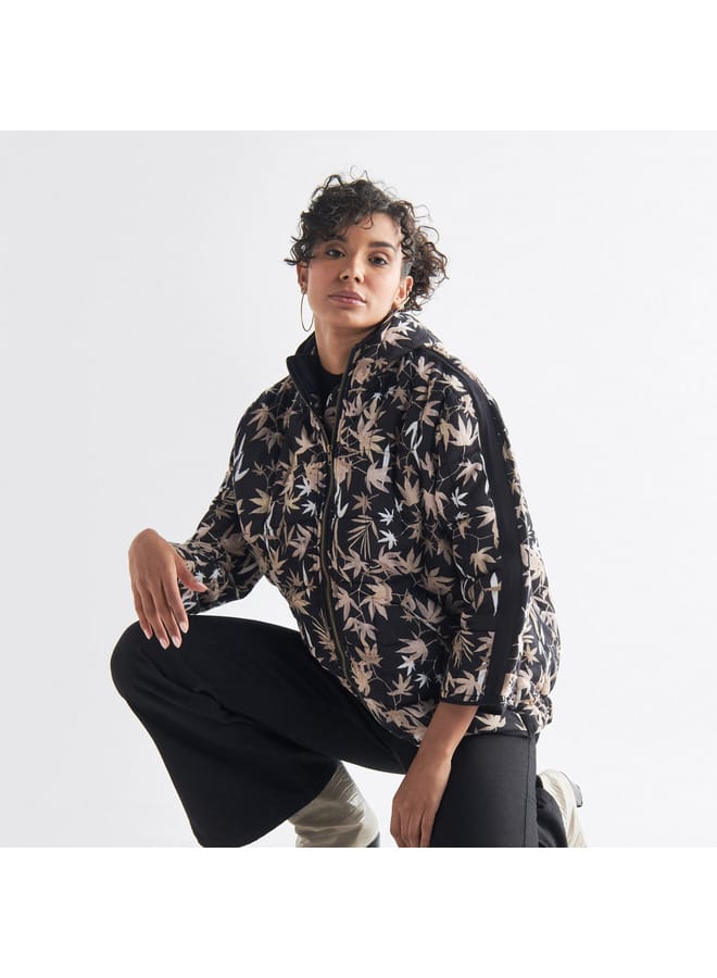Splash FAV All-Over Print Zip Through Hoodie with Pockets  - Image 1