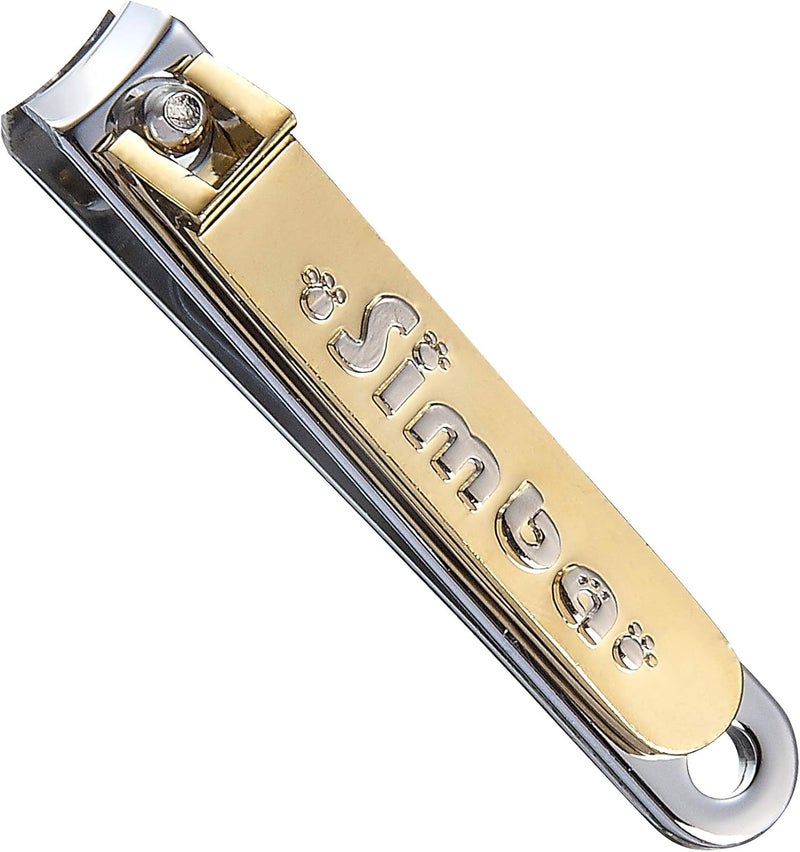 Simba GoldPlated Carbon Steel Baby Nail Clipper with Builtin Nail File - Image 2