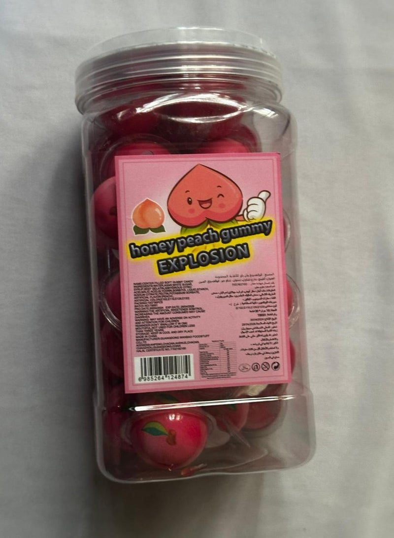 حلوى جيلاتينية بنكهة الخوخ والعسل 30*10 جرام - Image 2