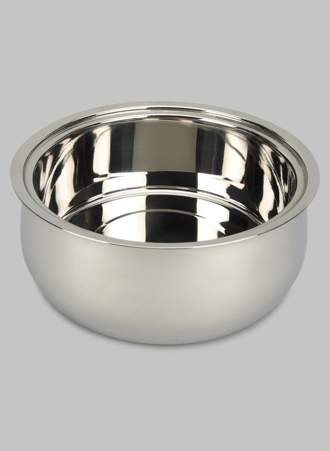 BREEZE 2200ml Stainless Steel Stock Pot/Casserole with Steel Lid | Induction Friendly | - Image 2
