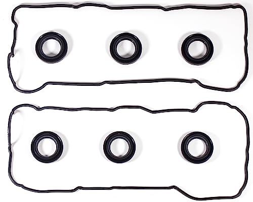 HIHIAV VS50588R for Lexus ES300 3.0 Valve Cover Gasket Toyota Camry Avalon Sienna Highlander Solara Lexus ES330 RX300 RX330 RX400h 3.0 3.3L VS50515R 11214-0A010 11213-0A010. - Image 1