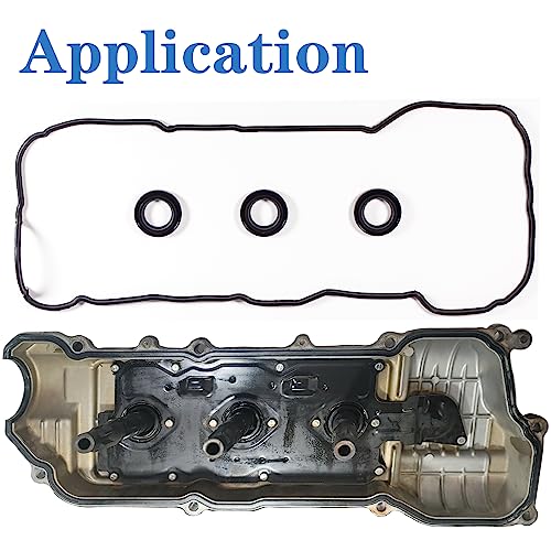 HIHIAV VS50588R for Lexus ES300 3.0 Valve Cover Gasket Toyota Camry Avalon Sienna Highlander Solara Lexus ES330 RX300 RX330 RX400h 3.0 3.3L VS50515R 11214-0A010 11213-0A010. - Image 3