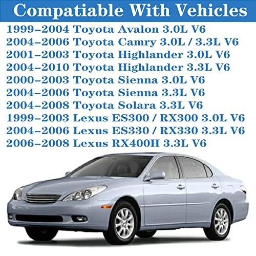 HIHIAV VS50588R for Lexus ES300 3.0 Valve Cover Gasket Toyota Camry Avalon Sienna Highlander Solara Lexus ES330 RX300 RX330 RX400h 3.0 3.3L VS50515R 11214-0A010 11213-0A010. - Image 2