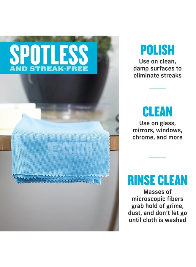 e-cloth E-ClothE Cloth Polishing Microfiber Cleaning Cloth Microfiber Polishing Towel Polishing Microfiber Towels For Cars Windows And More 4 Pack Polishing Cloth Only  - Image 3