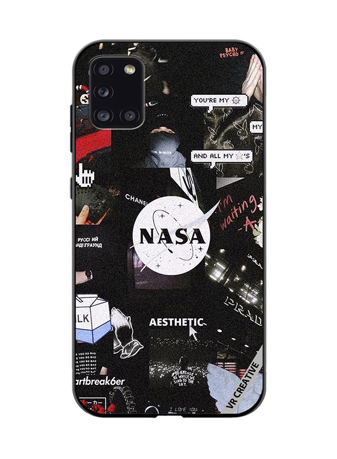 VR CREATIVE Protective Case Cover For Samsung Galaxy A31 Nasa Design Multicolour - Image 1