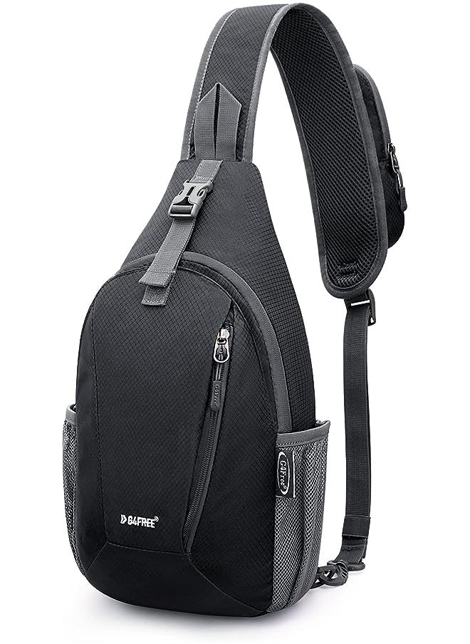 G4Free - RFID Blocking Crossbody Sling Bag Small Chest Shoulder Backpack Men Women Hiking Outdoor - Image 1