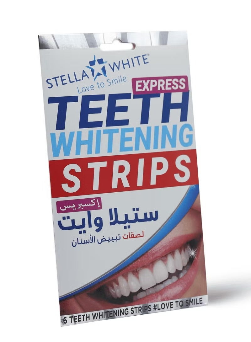ستيلا وايت شرائط تبييض الأسنان (6 قطع) - Image 2