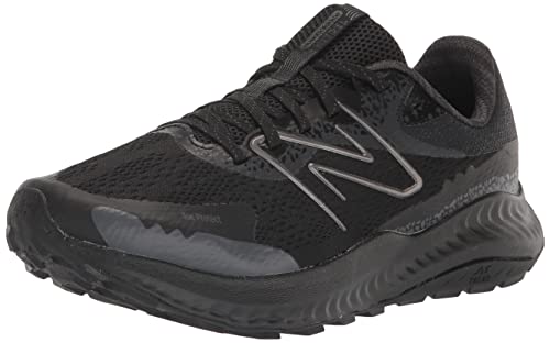 New Balance Men's Dynasoft Nitrel V5 Trail Running Shoe, Black/Black, 9 X-Wide - Image 1