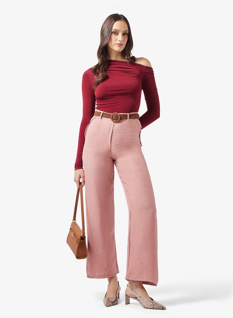 ايلا بنطلون بقصة مستقيمة - Image 2