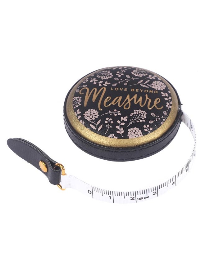 1.5m Portable Retractable Vintage Style Mini Tape Nostalgia Measure Ruler Retro Sewing Centimeter Inch Roll Tape 