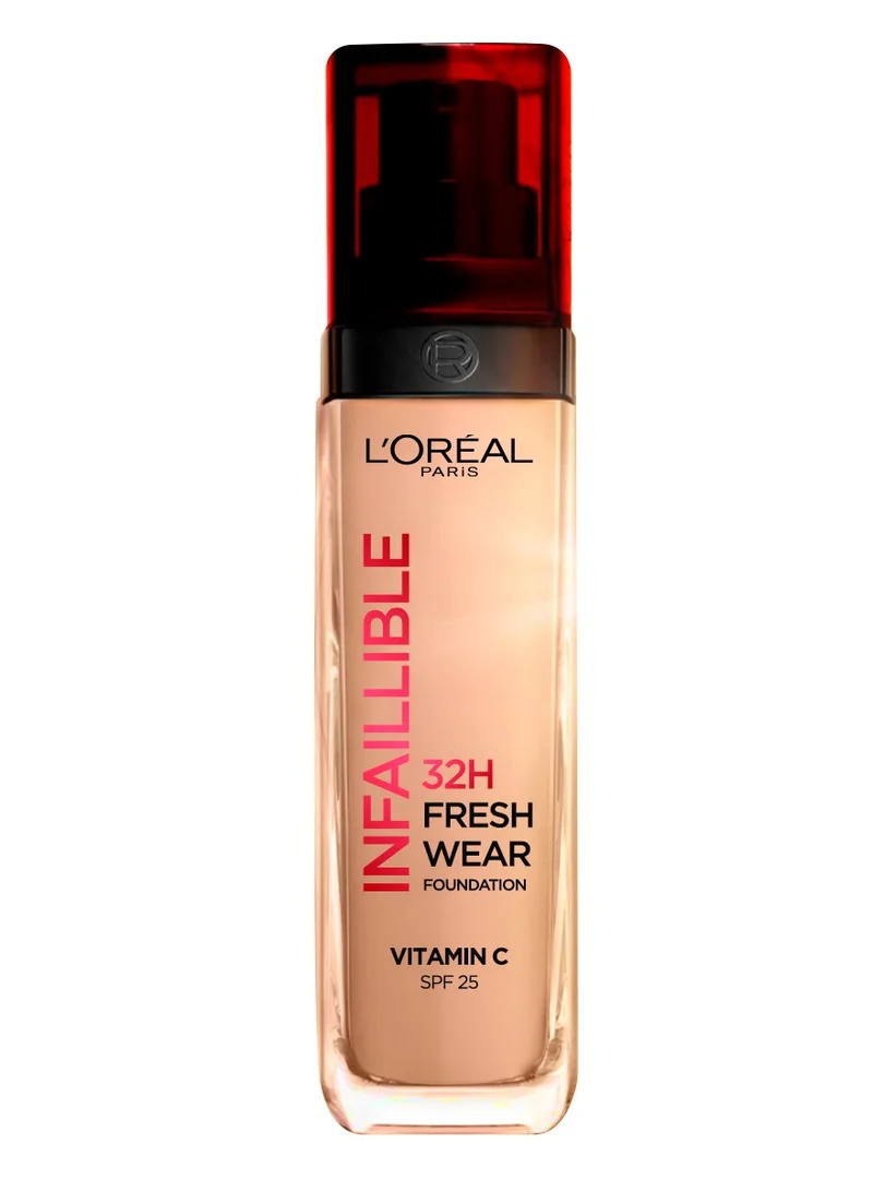 L'OREAL PARIS Infallible 32H Fresh Wear Liquid Foundation 145 Rose Beige 30 ml