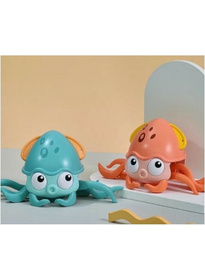 ACLIX Octopus Amphibious Pull String Playing Bath Toy - Image 1