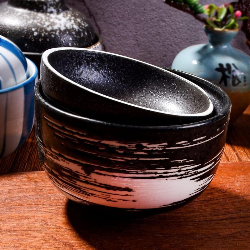 LMRLCS Porcelain Soup Bowls with Lid 77 OZ Microwave Bowl Ceramics Kitchen Bowls for Soups Grains Stews Teas Coffee and Desserts Microwave and Dishwasher Safe - Image 3