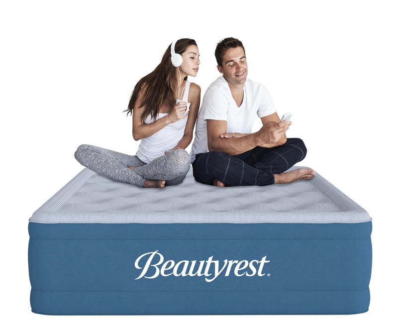 Beautyrest Beautyrest 17 Comfort Plus Air Bed Mattress with Builtin Pump and Plush Cooling Topper Full 