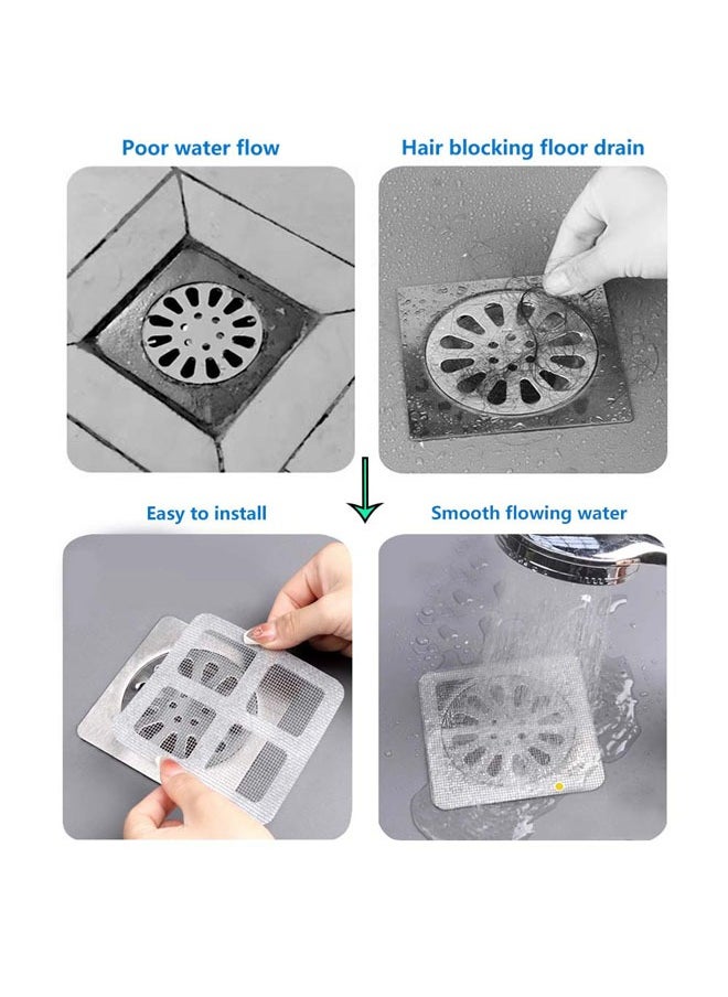 5pcs Bathroom  Floor Drain Filter Screen Plastic Sewer Cover Bathtub Drain Cover Bath Tub Drain Covers Drain Stoppers