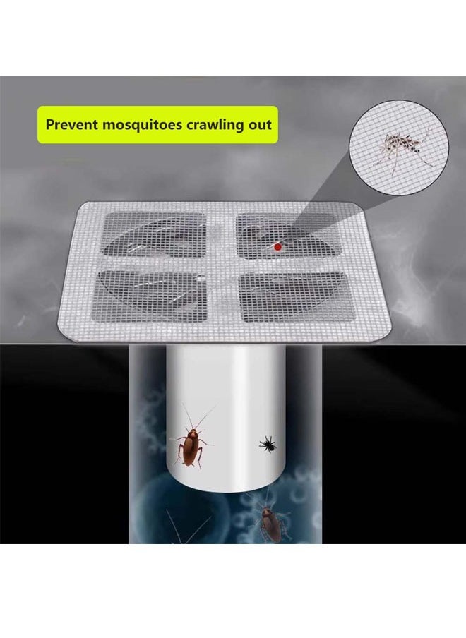5pcs Bathroom  Floor Drain Filter Screen Plastic Sewer Cover Bathtub Drain Cover Bath Tub Drain Covers Drain Stoppers