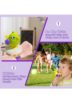 MUMS PLANET Kids Toys , Interactive Musical Electronic Pets Talking Bird for Kids, Early Educational Learning Toys with 26 Songs & Recording, Boy Girl Birthday  - Image 4