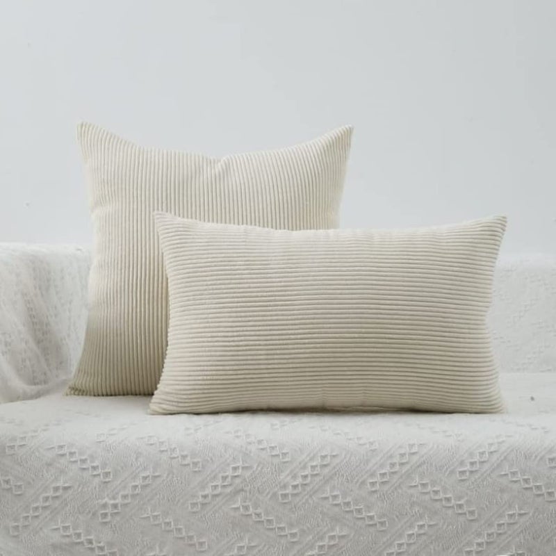 GUFFAW CorduroyCORTRISE LUXURIOS Pillow Cushion Cover 12X18 INCHES 2 - Image 3
