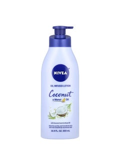 Nivea Nivea, Oil Infused Lotion, Coconut & Monoi Oil, 16.9 fl oz (500 ml)  - Image 1