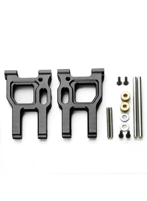 LC Racing PTG-2 Tensile Metal Upgrade Kit Front And Rear Swing Arm Steering Rear Axle C Seat Bolt Bearing-Color:Black Front Swing Arm