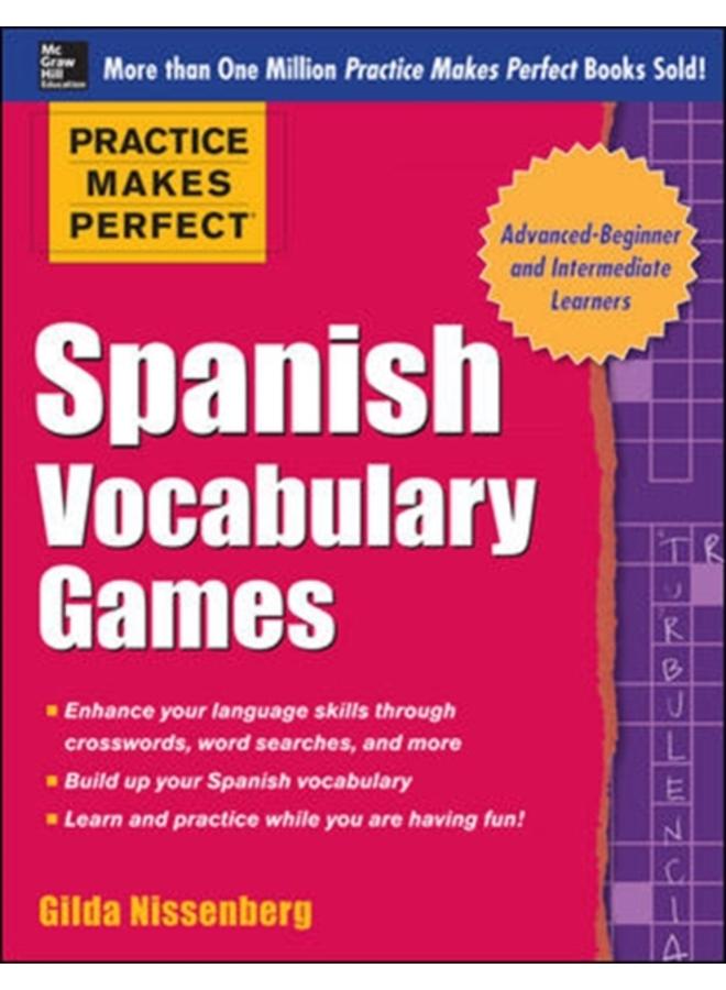 Practice Makes Perfect Spanish Vocabulary Games 