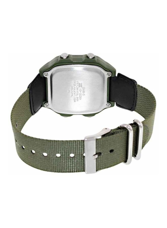 كاسيو ساعة يد رقمية للشباب AE-1200WHB-3B - قياس 39 مم - أخضر/أسود رجال - Image 2