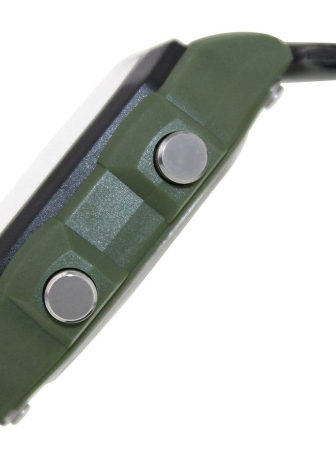 كاسيو ساعة يد رقمية للشباب AE-1200WHB-3B - قياس 39 مم - أخضر/أسود رجال - Image 3