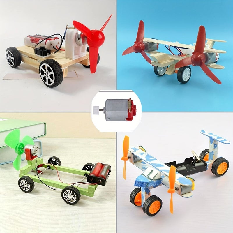 12 تروس بلاستيكية بيضاء لعجلة سيارة RC Robots والعتاد الدودي للمحرك، ملحقات الأعمال اليدوية (DIY). - Image 4