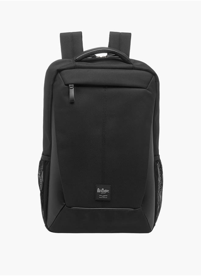 Lee Cooper Solid Backpack with Adjustable Shoulder Straps  - Image 1