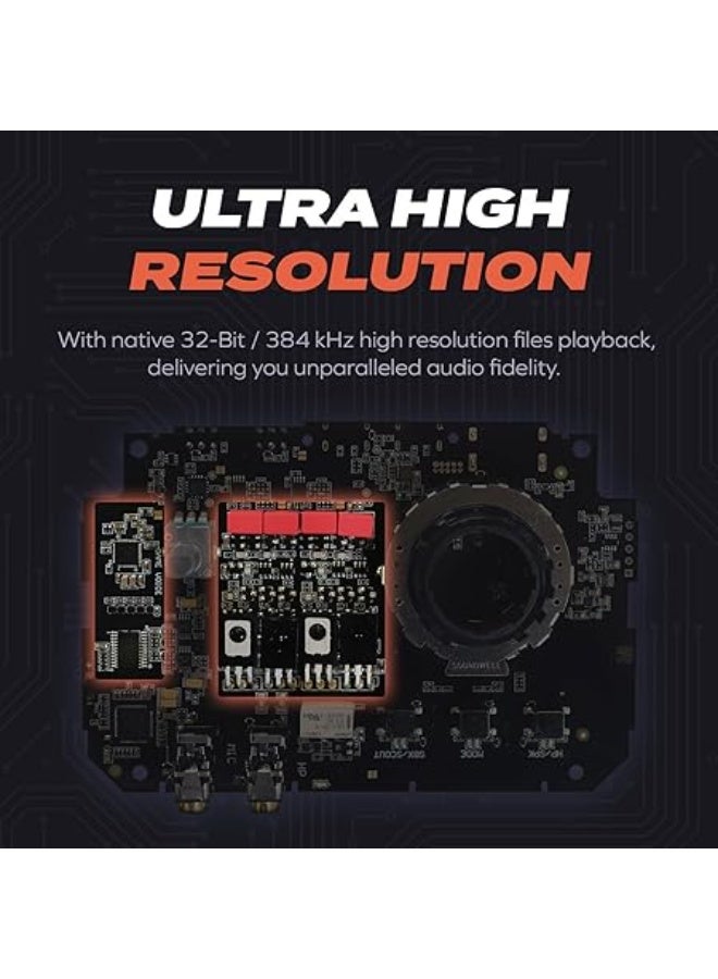 CREATIVE Sound Blaster G8 – Hi-Res Gaming USB DAC with dual USB audio mixing, Dolby Digital, Acoustic Engine, 10-band equalizer, HDMI ARC, RCA in/-out, Optical in/-out, Mic-in, Headset-in for Gamers - Image 5