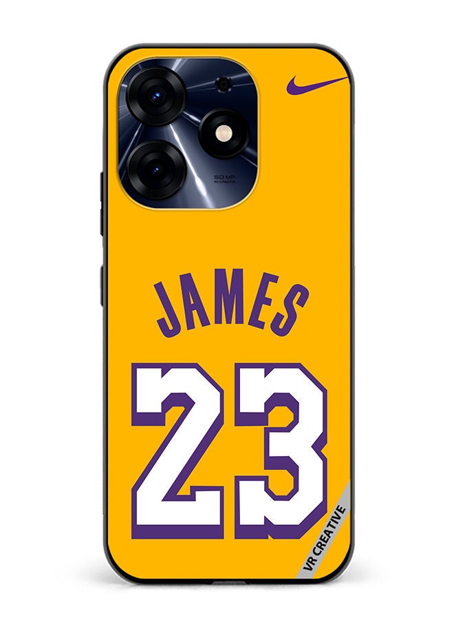 VR CREATIVE Protective Case Cover For Tecno Spark 10 Pro James Design Multicolour - Image 1