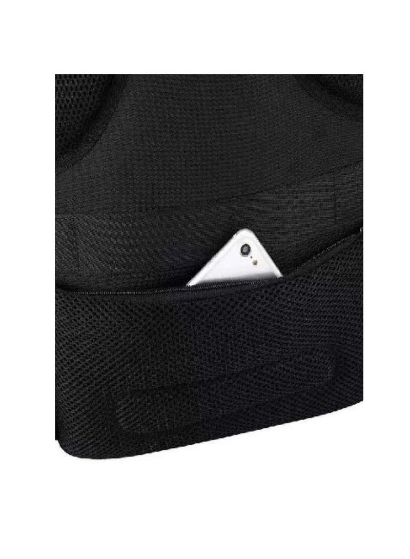 Leather Face Bag Anti-Theft (with A Lock) Design For Travel & Trip Bag + USB PORT  - Image 5