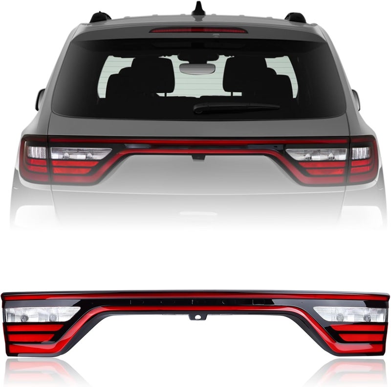 Duolctrams Liftgate Center Tail Light Rear Lamp Assembly for Dodge Durango 2014-2022 - Image 1