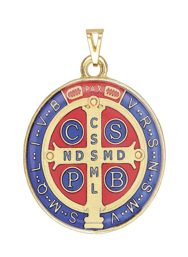 IntercessionTM Saint Benedict Color Medal - Image 1