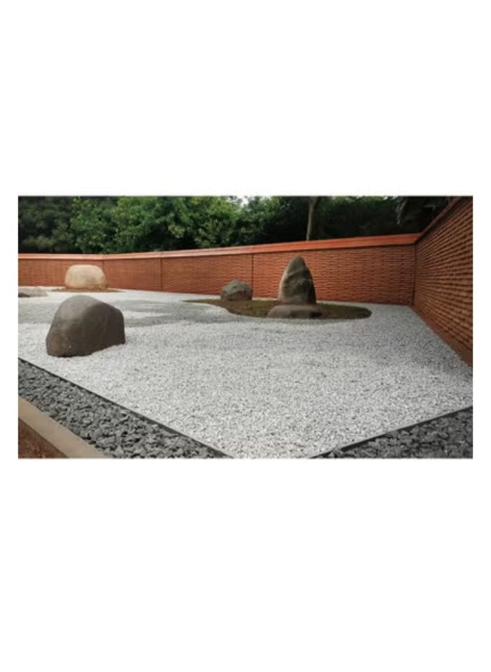 vsell24 2KG 5–8 mm Natural White Stone Chips – Decorative Gravel for Aquascaping, Garden Design, Planters, and Outdoor Landscaping - Image 3