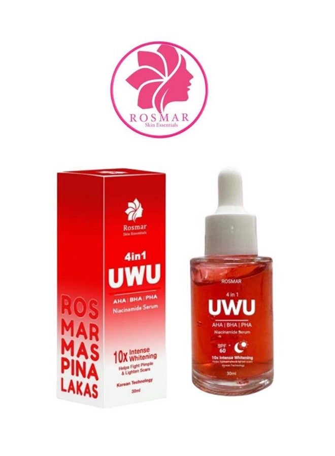 ROSMAR 4 in 1 UWU Niacinamide Serum 30ml - Image 1
