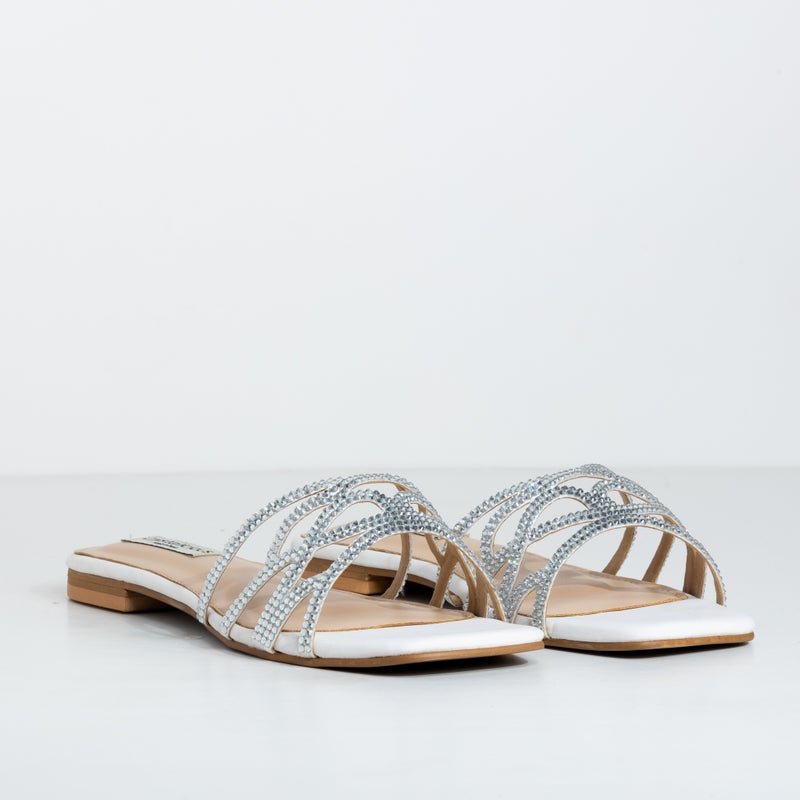 Crystalicious Denish Luxurious Rhinestones Sandals Handcrafted by Artisans Effortless Glamour for Every Occasion - Image 3