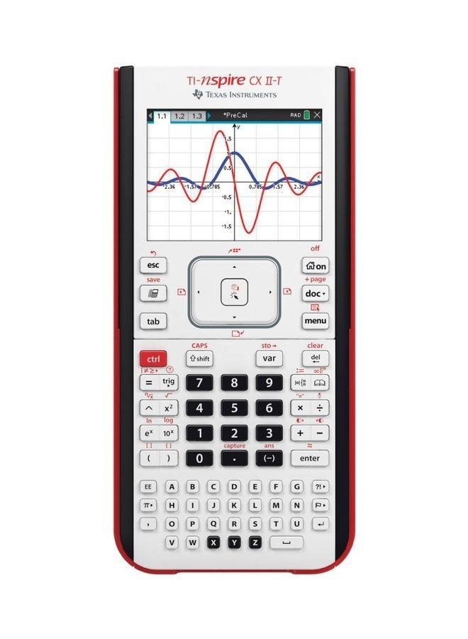 TEXAS INSTRUMENTS TI-Nspire CX II-T Calculator Multicolour - Image 1