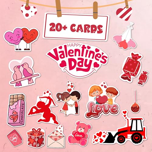 TodFod Valentine's Day Baby Photography Props Kit – 20+ Romantic Photo Booth Props and Decorations for Valentine’s Party, Baby Photoshoot, Anniversary, and More - Image 4