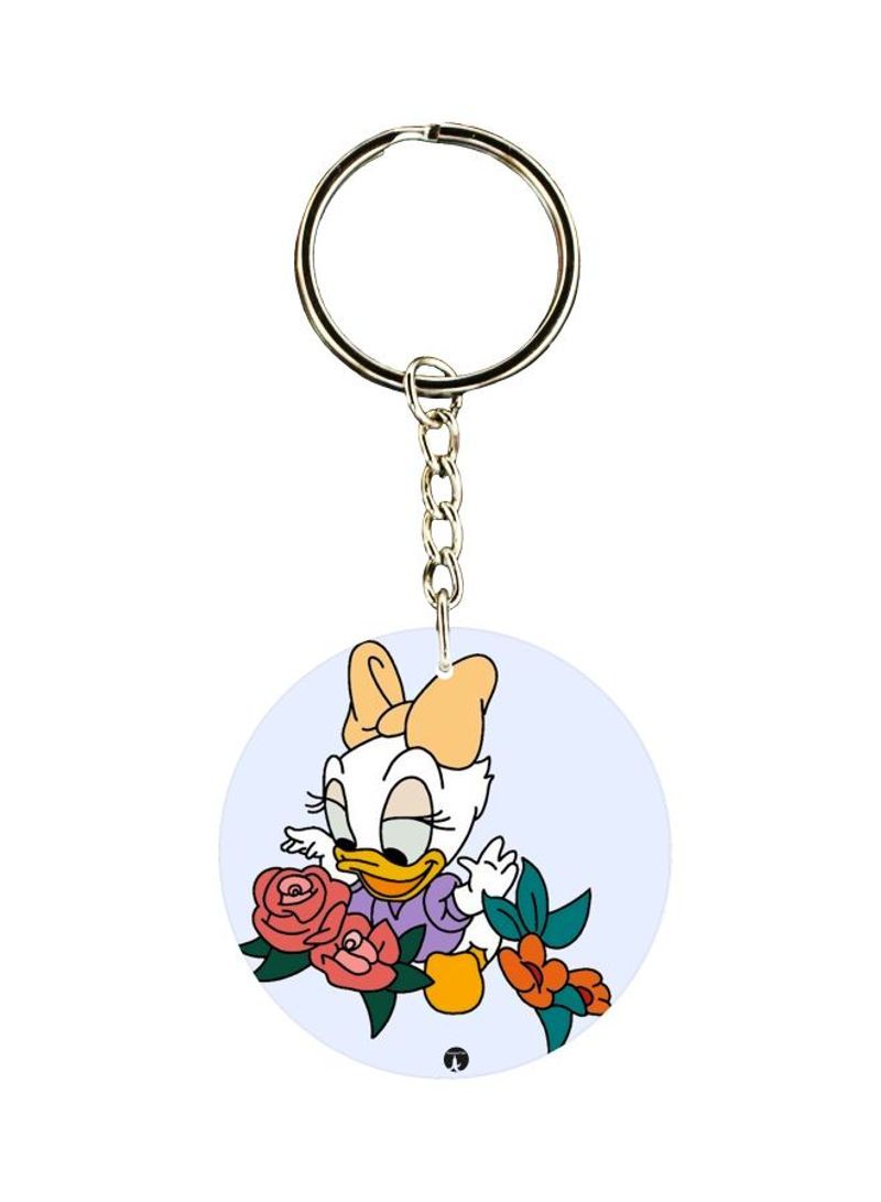 RKN Daisy Duck Printed keychain