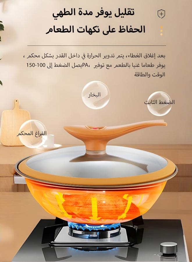 مقلاة طينية جديدة بطبقة تيتانيوم غير قابلة للالتصاق - Image 4