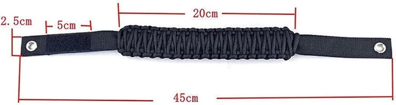 Wivplex 4pcs Car Interior Roof Grab Handles for Ford Bronco 2021+ - Image 2