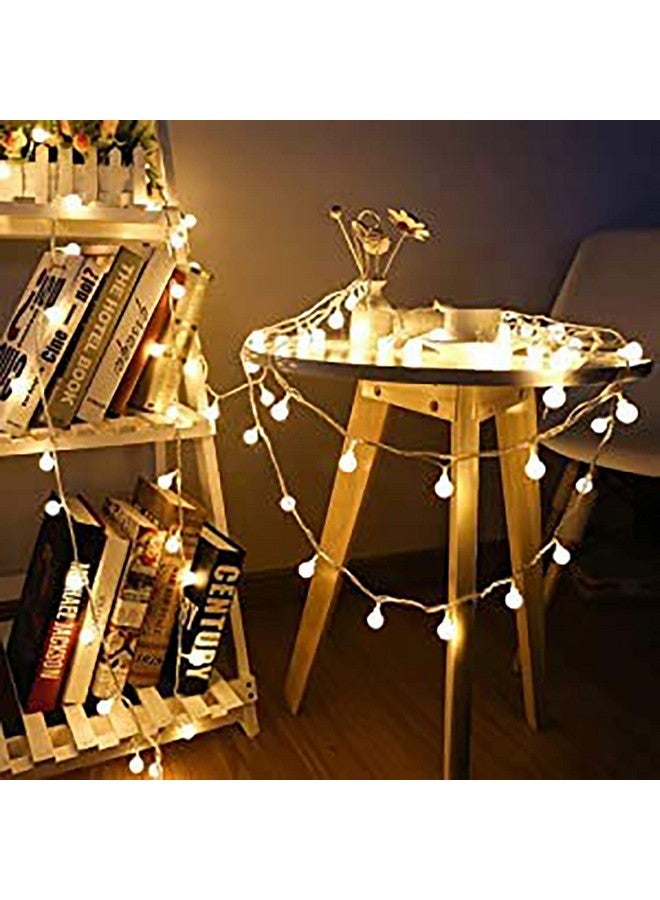 Lexton 3 Meter 20 LED Fairy String Lights in Small Size with Plug in Sourced | Ball-Shaped LED String Lights for Decoration (Warm White, Pack of 1) - Image 1